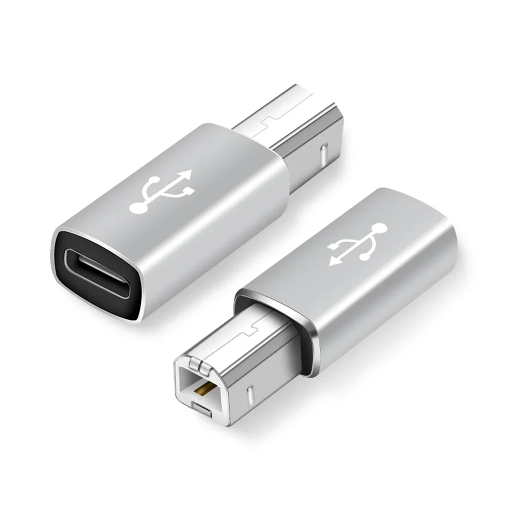 USB C typ C żeńskie gniazdo na USB B 2.0 MIDI męskie złącze wtykowe do drukarki fortepian perkusja elektroniczna