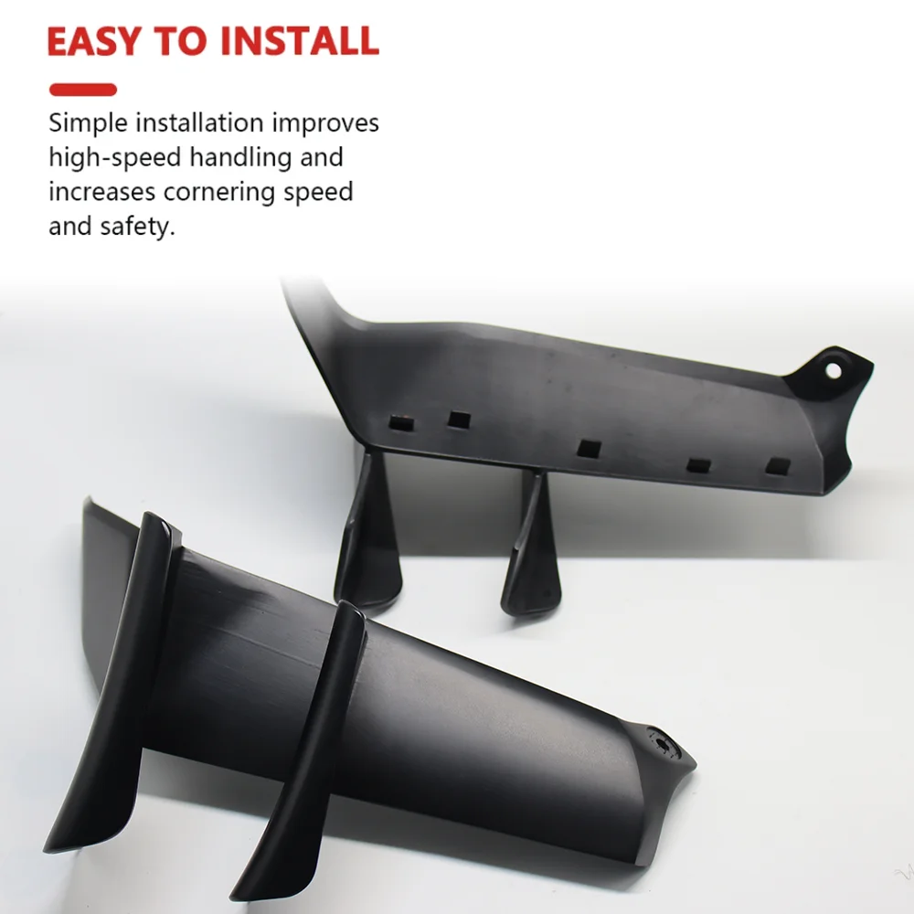 منحرف الجناح الجانبي الهوائي للدراجات النارية-أجزاء هدية سبويلر الدراجة العارية الرياضية لـ MT-09 2025