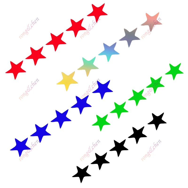

Funny Car Sticker Fluorescent Star for Car Motorcycle Racing Helmet Laptop Trunk Body Car Window Surfboard Waterproof PVC Decals