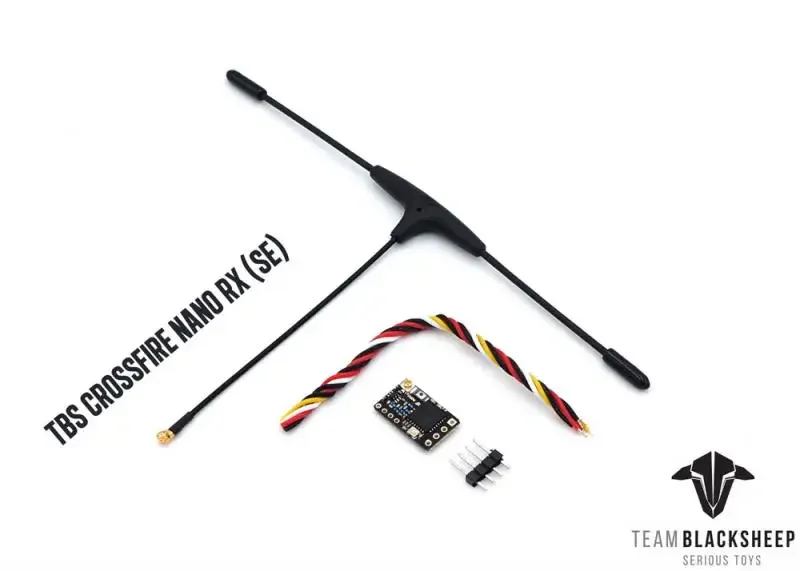 TBS Crossfire Nano RX SE Long-Range FPV Drone Receiver Original High-Quality Gaming Accessory