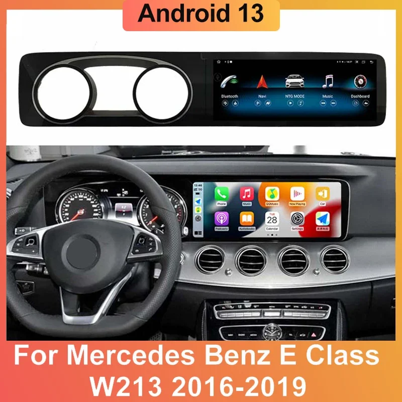 

Android 13 128GB Radio For Mercedes Benz E Class E200 E300 W213 2016-2019 Stereo GPS Navi Multimedia Player Carplay Auto Touch