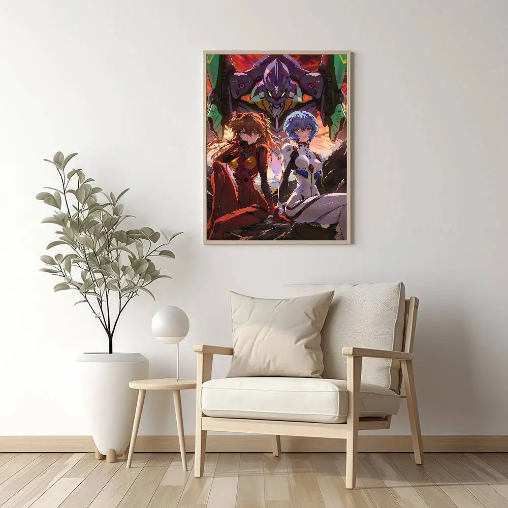 Anime N-Neon G-Genesis E-Evangelion Gift Frameless Poster Personalized Gift For Lovers Customizable Decorative Home Decor