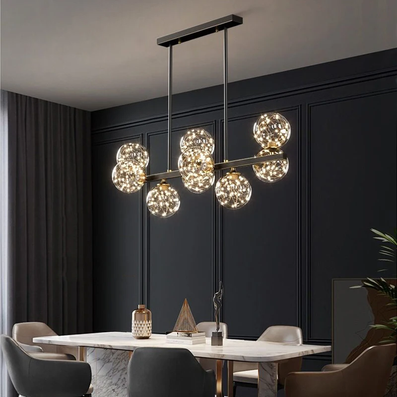 Modern home decor led lights pendant light lamps for living room Chandeliers for dining room hanging light indoor lighting