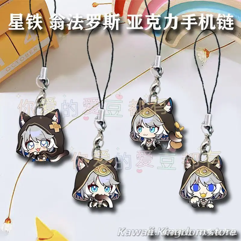 Honkai: Star Rail Cifera Anime Game Telefoonketting Telefoontouw Knoop Mobiele telefoon Lanyard Sleutelhanger Vrouw Meisje Tashanger
