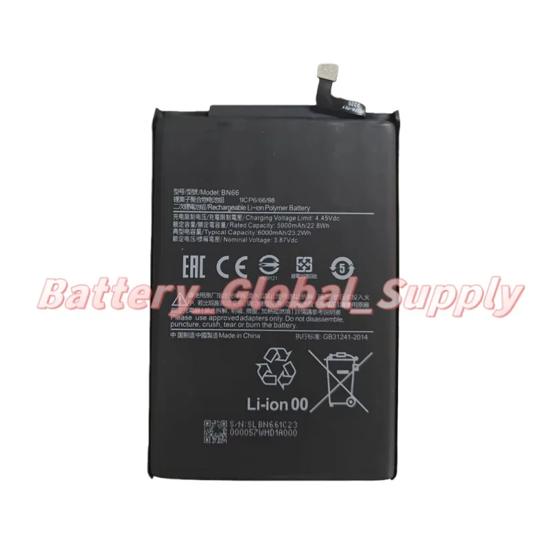 

3.87V 5900MAH battery for C40 BN66 high quality fast delivery 1 piece -