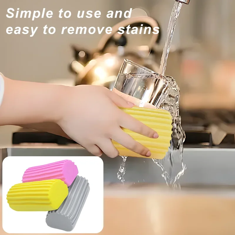 1/3/6pcs Dust Cleaning Sponges Pva Sponge Water Absorption Cleaning Sponge Household and Car Cleaning Sponges Friction Cotton