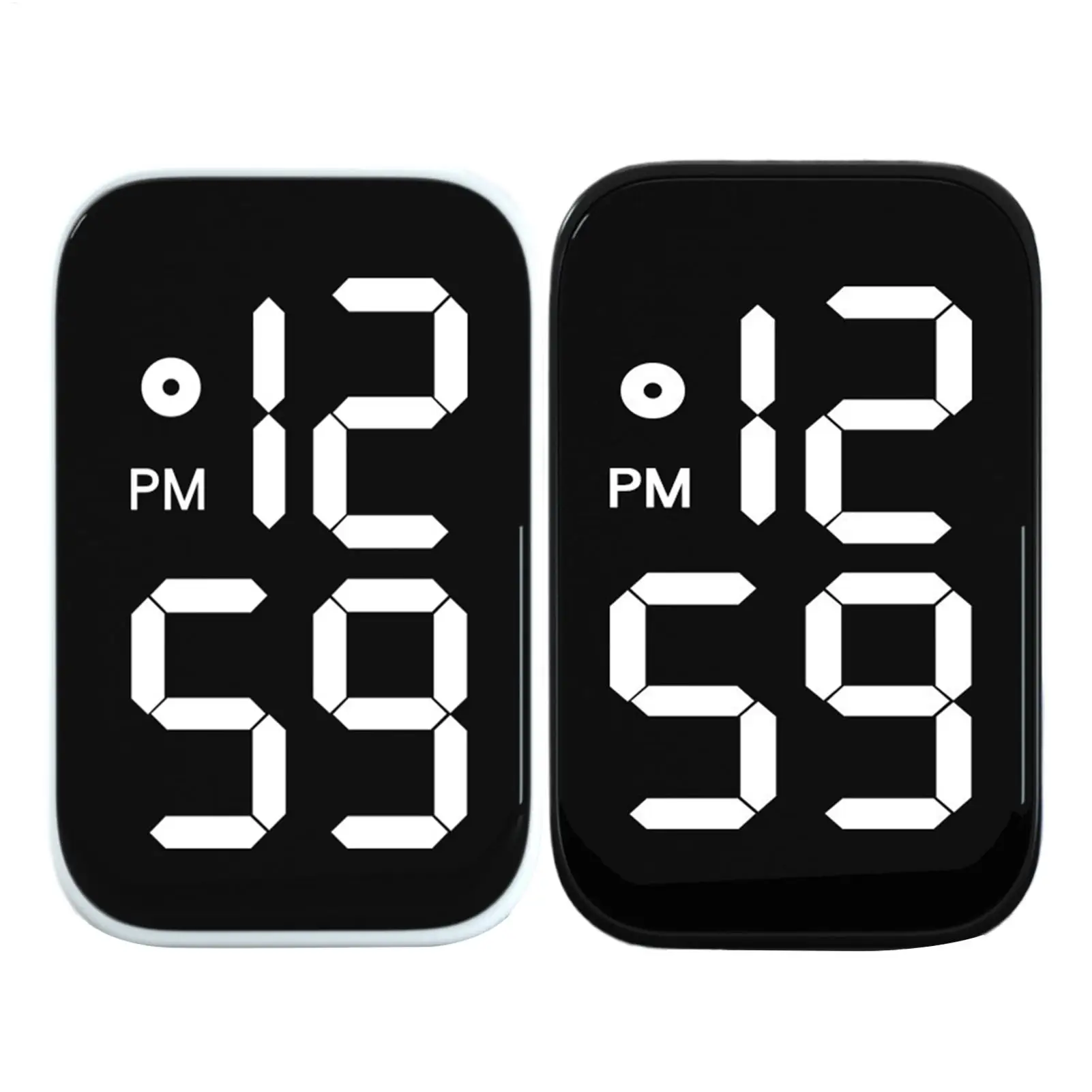Dashboard Clock Luminous Waterproof Digital Vehicle Watch LED Screen Stick on Clock for Car Dashboard Interior Motorcycle Boat