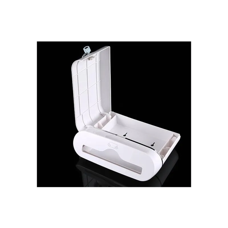 Vidric موضة أبيض/أسود/ذهبي الحمام ABS المواد ورقة حامل ، اكسسوارات الحمام ، ورقة كيس المنتجات العامة