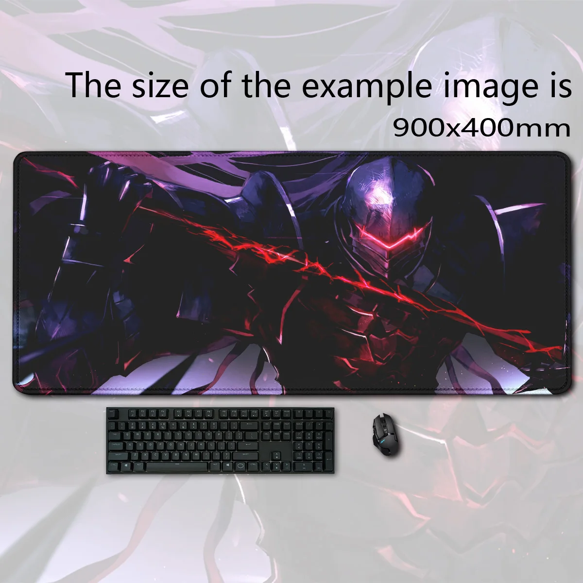 Oyun aksesuarları Varmilo klavye bilgisayar mousepad CS gitmek LOL mouse pad b-berserk Guts Anime Dywan Gamer 900X400mm XXL DeskMat