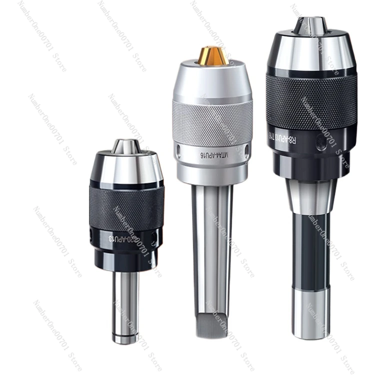 

Integrated Drill Chuck Shank Milling Machine Self-Locking MorseTaper Shank DrillChuck R8 Shank-APU CNC Straight Shank Drill BT40