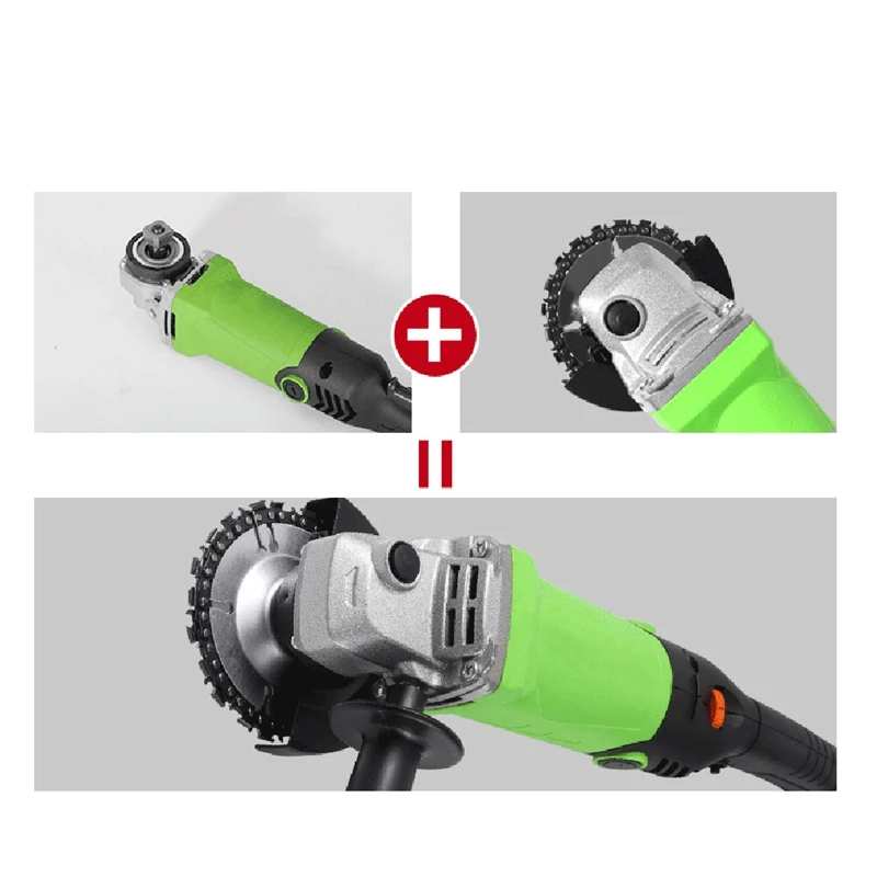 12 Inch Chainsaw Bracket Changed Chain Saw Bracket Set 125 150 Electric Angle Grinder Into Chain Saw Woodworking Power Tool Set