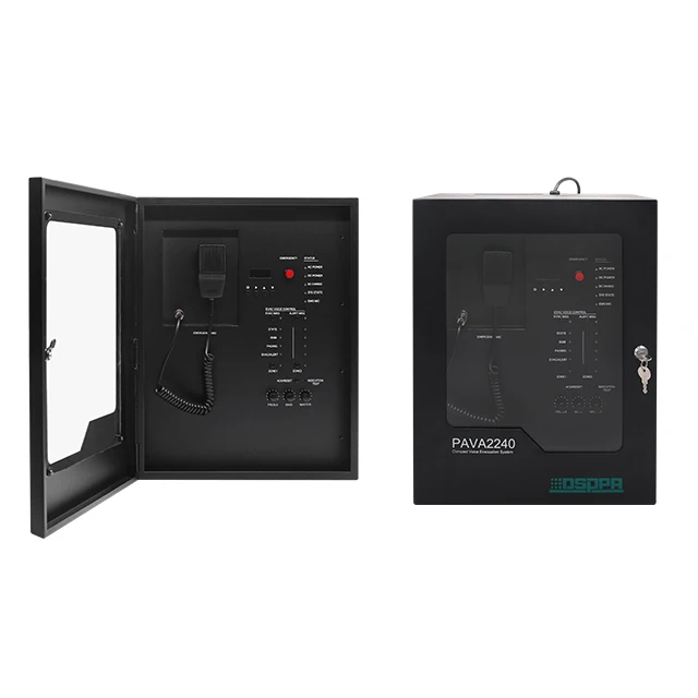 Aliexpress 2 Zone LED Fire Alarm System Host Console with PA Voice Evacuation & Microphone Amplifier for School Restaurant