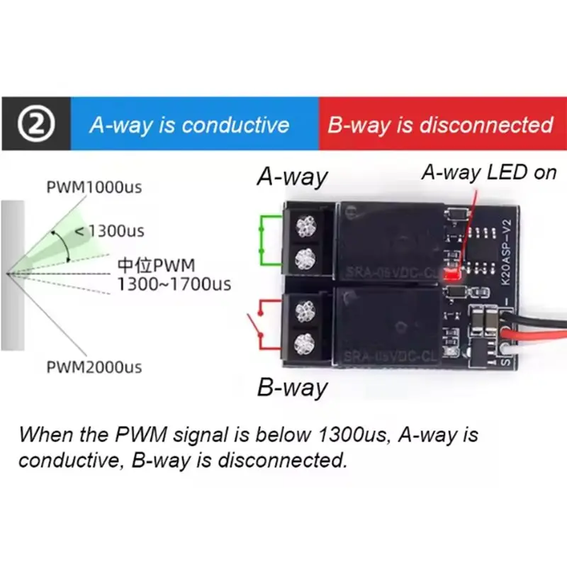 High Quality Parts Air-Modeling Relay Control Switch For Air-Modeling Model Aircraft Drone DIY Electronics High Power Load