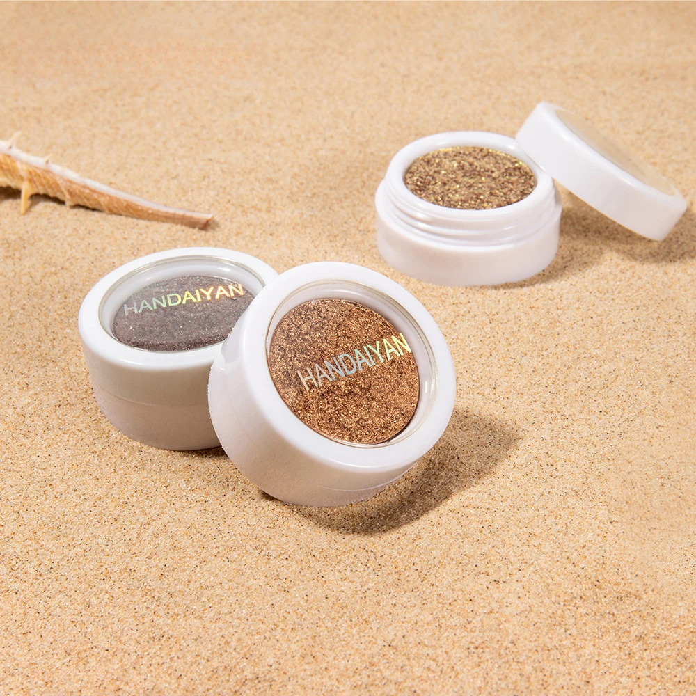 マッシュポテトアイシャドウメタルカメレオンメイクアップメタルフラッシュ防水長期的なマッシュポテトアイシャドウ化粧品