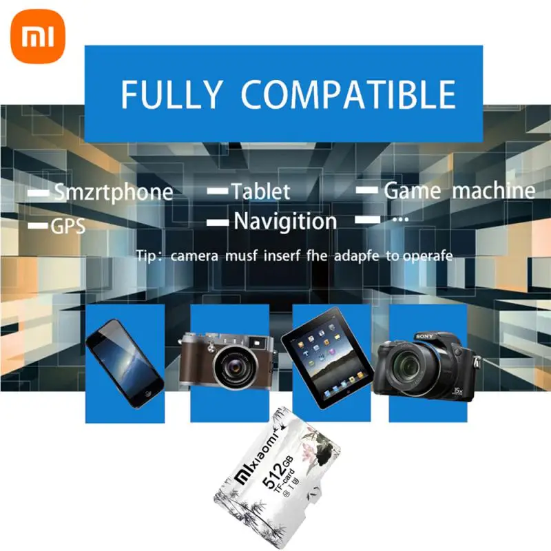 Xiaomi Micro Tf/Sd Kaart 32Gb 64Gb 128Gb A1 U3 Class10 Voor Mobiele Telefoon Auto Apparaat Computer Monitor Kaart 1Tb Tf Kaart 128Gb