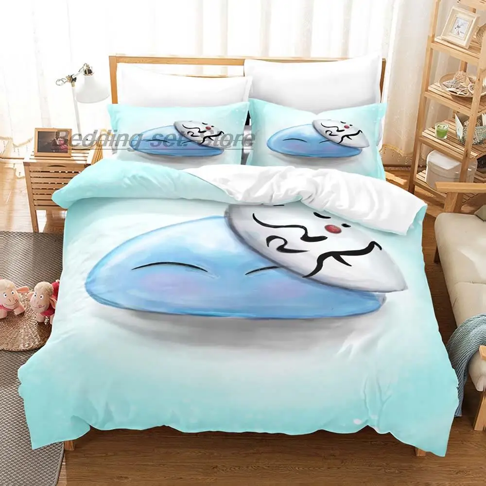 

That Time I Got Reincarnated as a Slime Bedding Set Single Twin Full Queen King Size Bed Set Aldult Kid comforter bedding sets