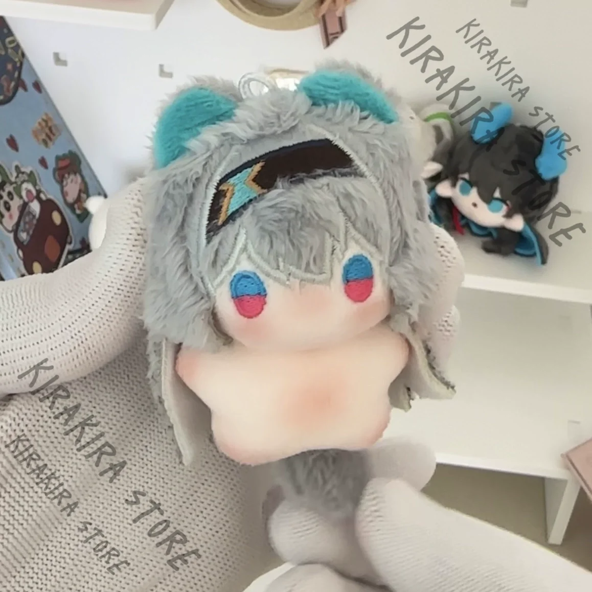 

Anime Honkai: Star Rail Firefly 5cm Mini Cotton Pendant Fluffy Maumet Cosplay Mascot Bag Charms Puppet Cute Adorable Kawaii