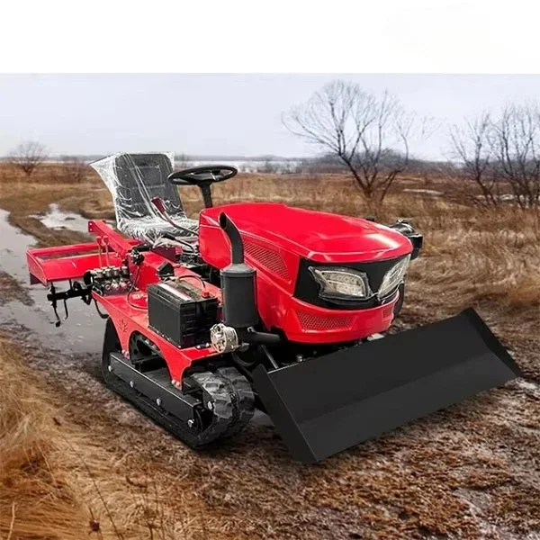 Low-Noise Mini Tiller, Powerful & Comfortable to Operate