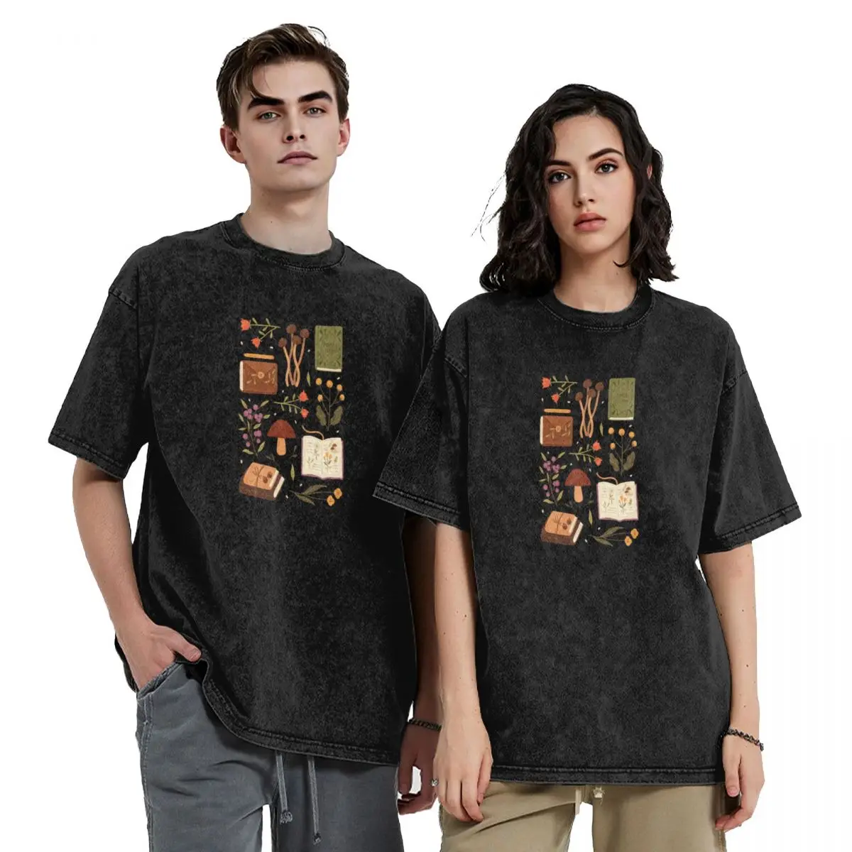 

Bookish Forest T-Shirt Blouse valentines clothes korean fashion luxury clothes men