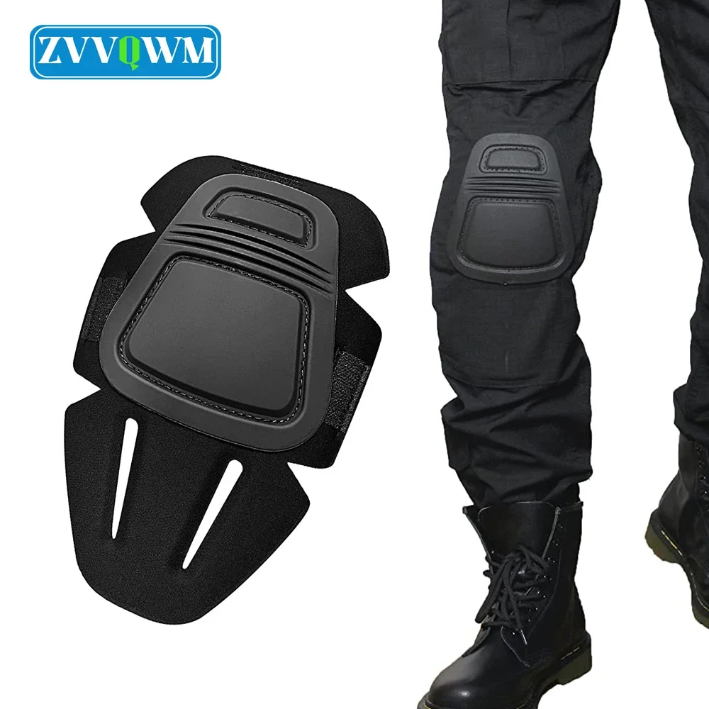 4Pcs/Set Elbow Knee Protector Pads Tactical Adults Outdoor Protective Gear Knee Pads Paintball Shooting Elbow Pads Military