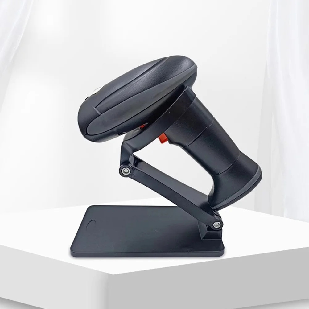 

Multi-Angle Foldable Adjustable Universal Barcode Scanner Stand Stable Compact Base for Retail Supermarket Desk Holder