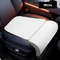Universal Car Seat Leg Support Pad Memory Foam Leather Seat Extender Leg Cushion Breathable Comfort