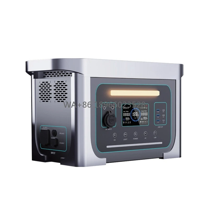 

Многофункциональная литий-ионная солнечная батарея для хранения энергии с чистым синусоидальным выходом для домашнего использования, портативная, легко переносимая, 1000 Вт, с возможностью стекирования PBP