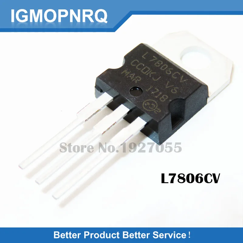 10PCS L7806CV TO220 L7806 do 220 7806 LM7806 MC7806 nowy i IC