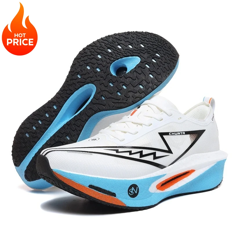 

2026Running Shoes Carbon Plate Marathon Speciality Men Sports Breathable Lightweight Women's Comfortable Chunta Leisure Sneakers
