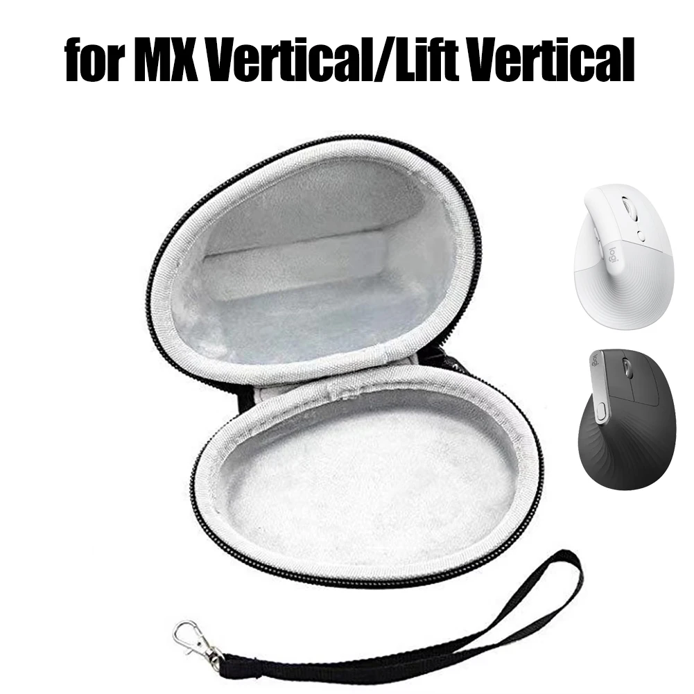 Storage Bag Carring Mouse Protective Cover Mice Hard Case Travel Accessories for Logitech MX Vertical/Lift Vertical Mouse