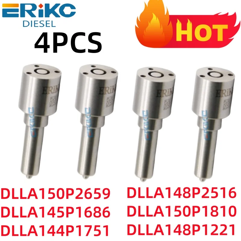 

4PC DLLA150P2659 DLLA145P1686 DLLA144P1751 Common Rail Injector Nozzle Sprayer DLLA148P2516 DLLA150P1810 DLLA148P1221