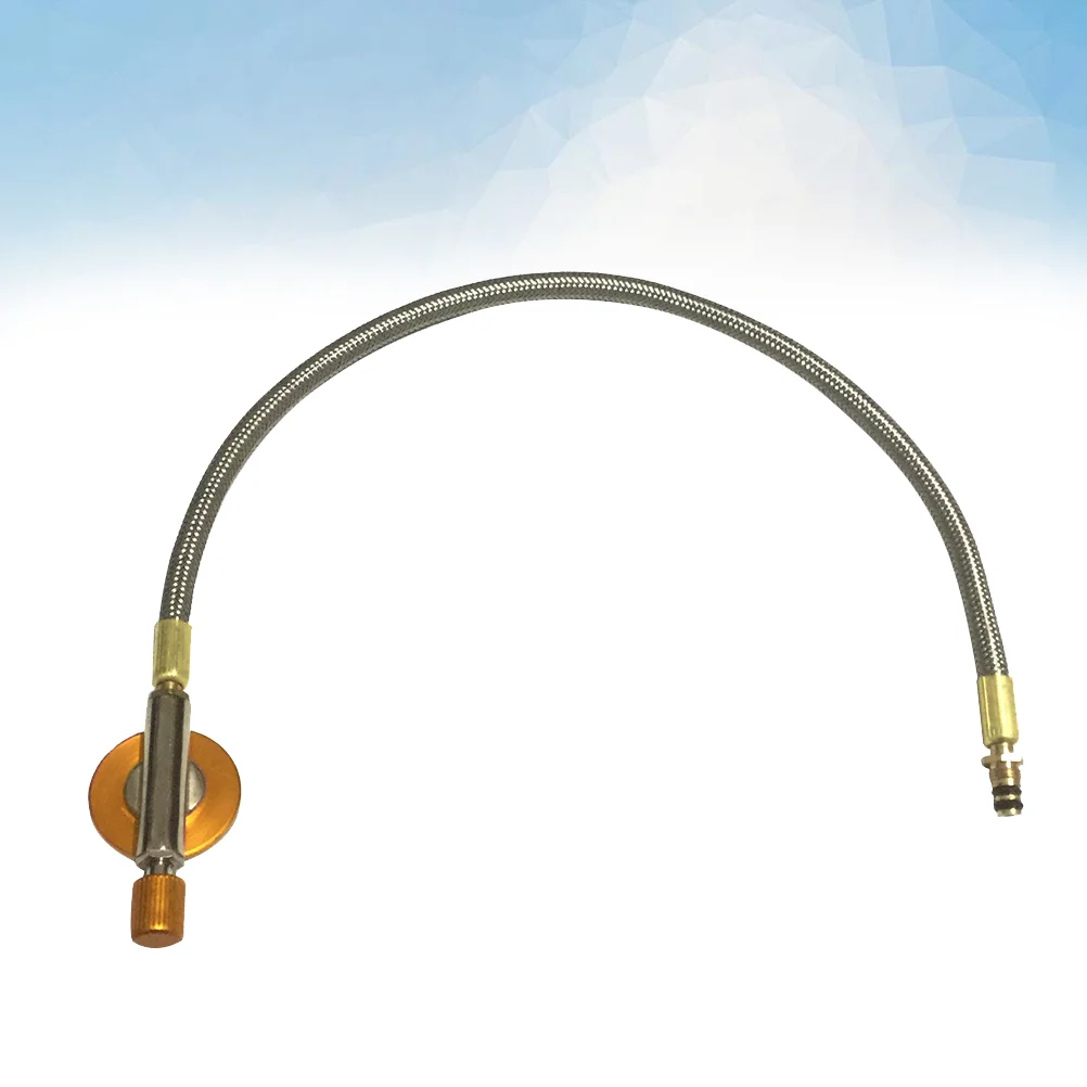 

Split-type Camping Burner Conduit Durable Universal Stove Gas Furnace Hose Pipet (30CM) Burner Conduit Valve