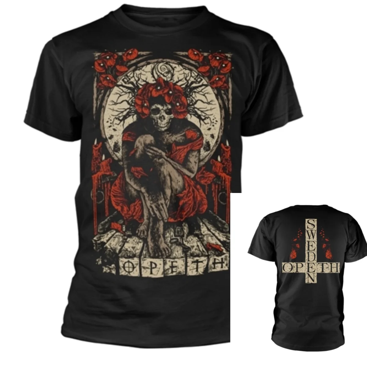 Opeth Haxprocess Band T-Shirt 100% Cotton Graphic Tee Men Women Summer Streetwear Top