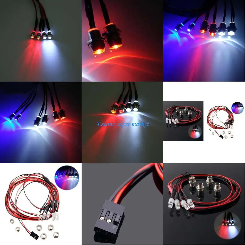 

Модель 090B, запасные светодиодные лампы для коротких грузовиков, игрушки с дистанционным управлением, запасные светодиодные с