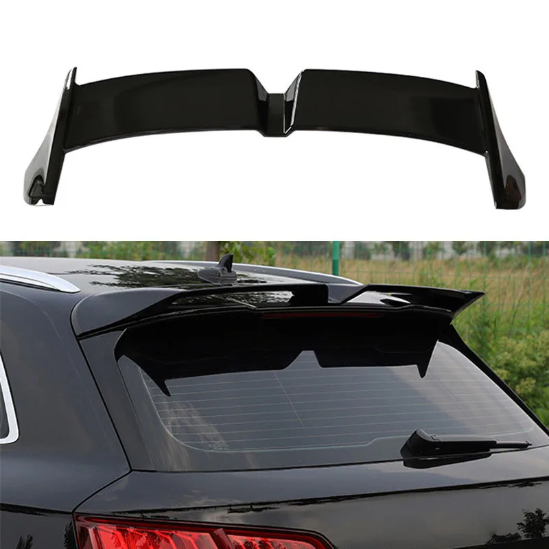 Black Style Rear Trunk Spoiler for Q5/SQ5(2018-2020) Spoiler Aftermarket TIM Car Tuning Spoier