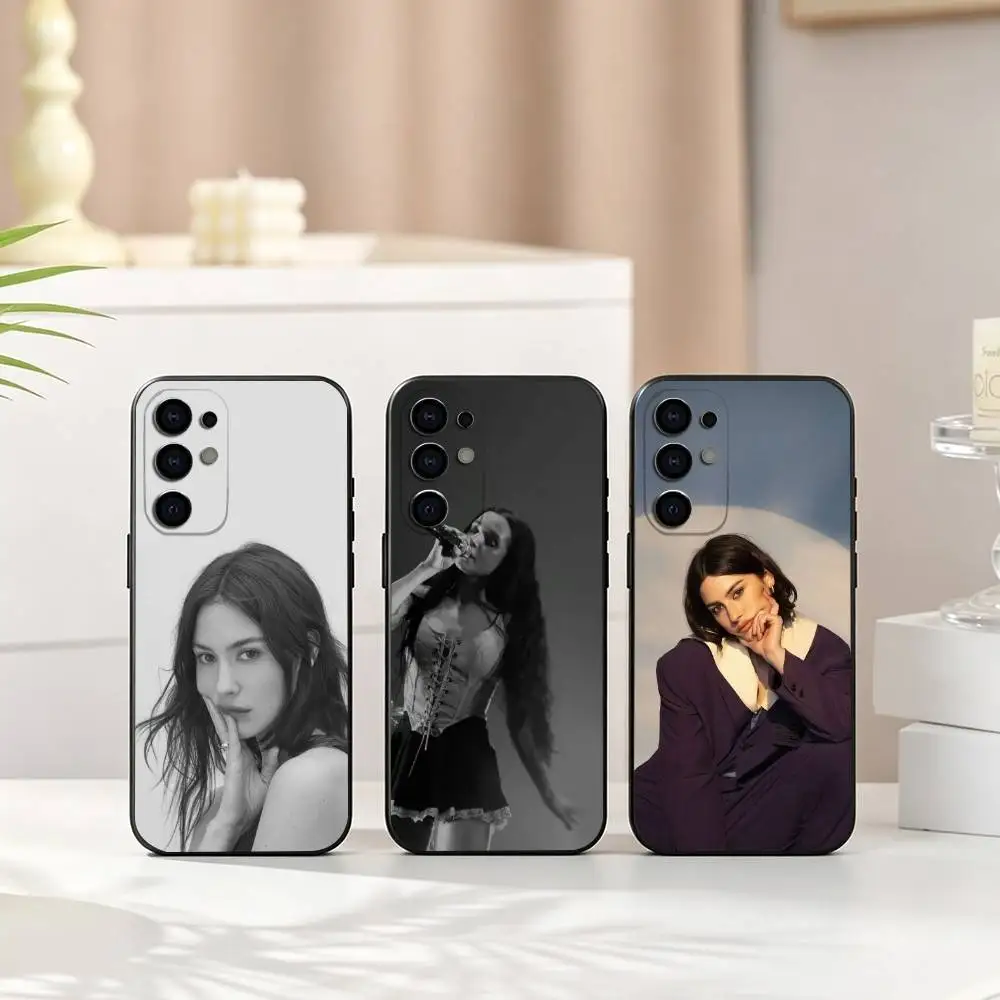 Singer Gracie Abrams  gift Phone Case For Samsung S25,S24,S21,S22,S23,S30,Ultra,S20,Plus,Fe,Lite,Note,10,Black Cover