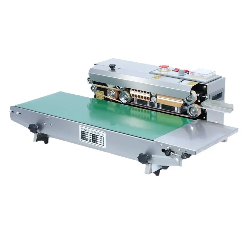 

Automatic Commercial Continuous Sealing Machine Date Aluminum Foil Bag Tea Moon Cake Plastic Film Food Vertical Bag Sealing