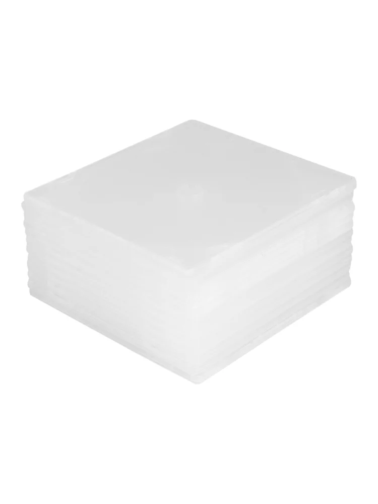 Boîtier DVD ultra-fin, paquet de CD Transparent, boîte de rangement de CD Portable pour Home cinéma, 25 pièces