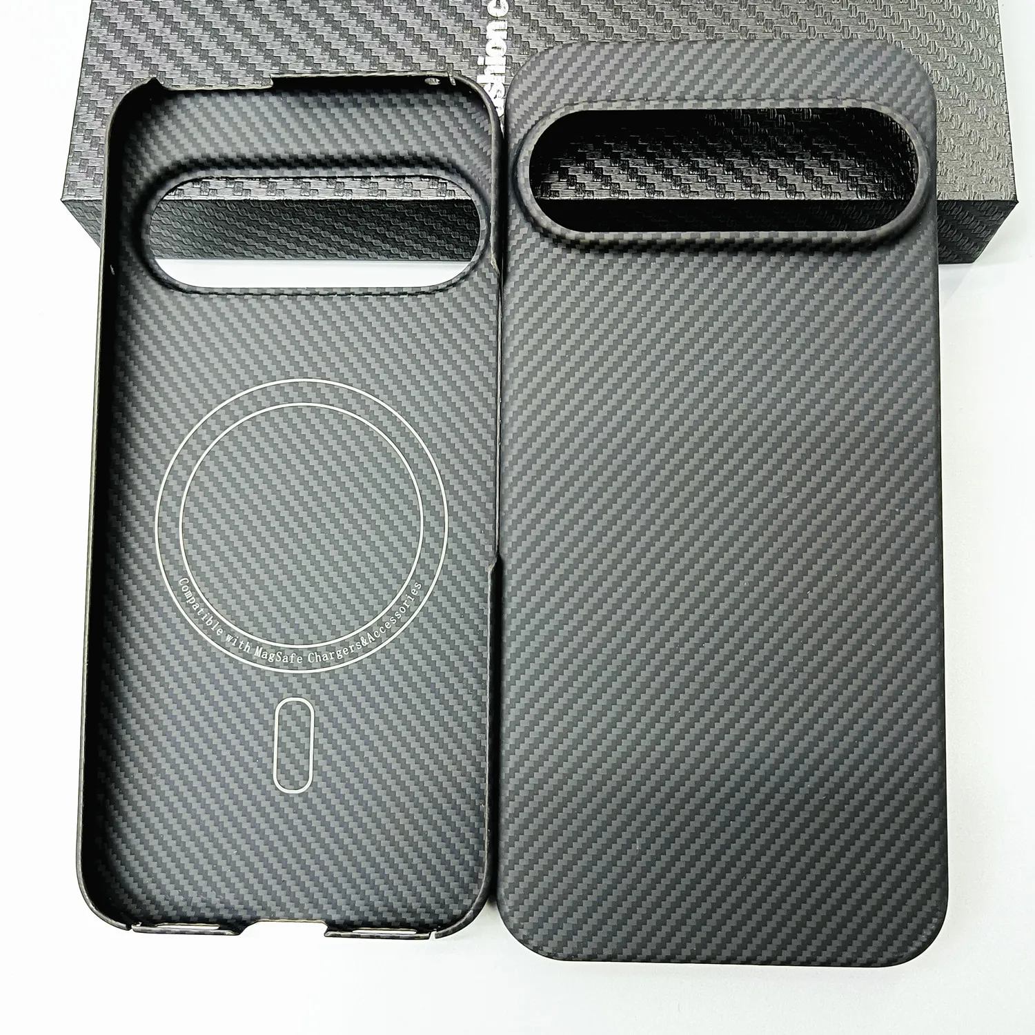 

Asdipsa Genuine 600D Aramid Carbon Fiber Magsafe Case for Google Pixel10 Pixel 10 Pro XL Hard Armor Bulletproof Magnetic Cover
