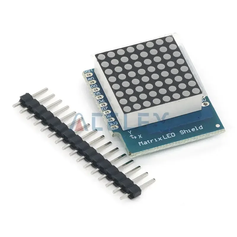 Matrix LED Shield V1.0.0 für WEMOS D1 Mini Digital Signal Output Controller Modul 8X8 Dot Board Control