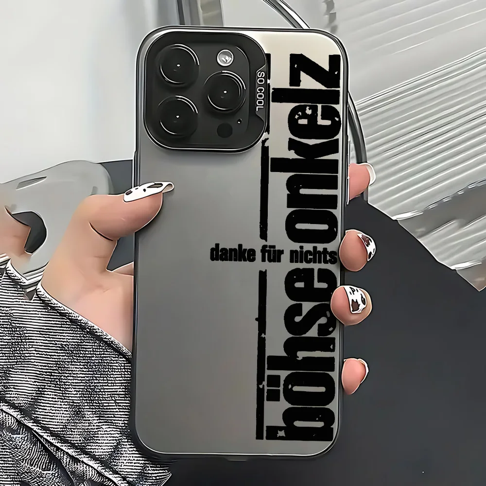 Hot Rock Band B-Böhse Onkelzs Phone Case For Samsung Galaxy A17 A16 A35 A55 A25 A15 A56 A54 A36 A34 A24 A26 4G 5G Matte Cover