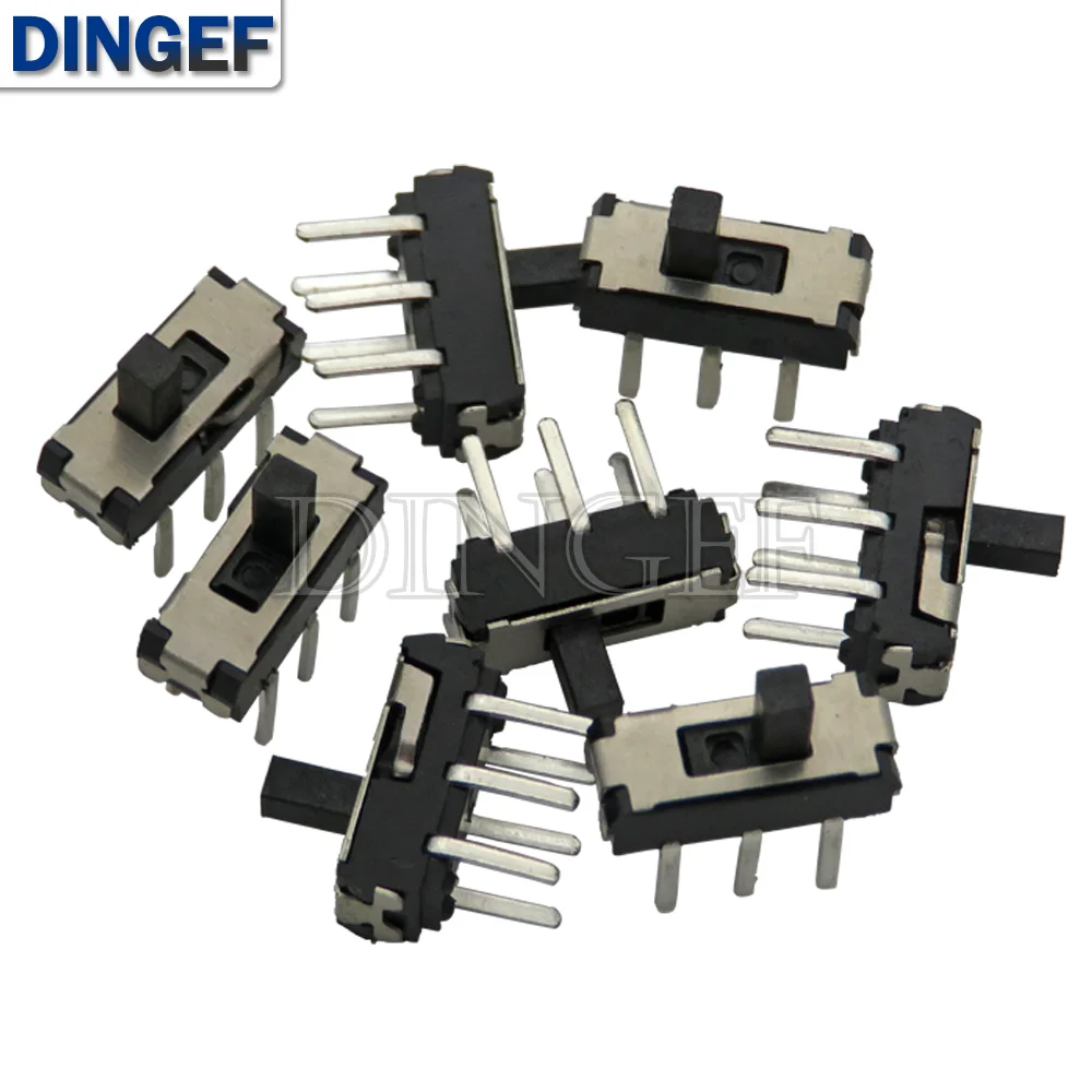 20PCS/lot MSS-22D18 Toggle Switch SMD 3pin 6pin 2 Position Handle 2MM MSS22D18G2 MSS22D18G3 MSS22D18