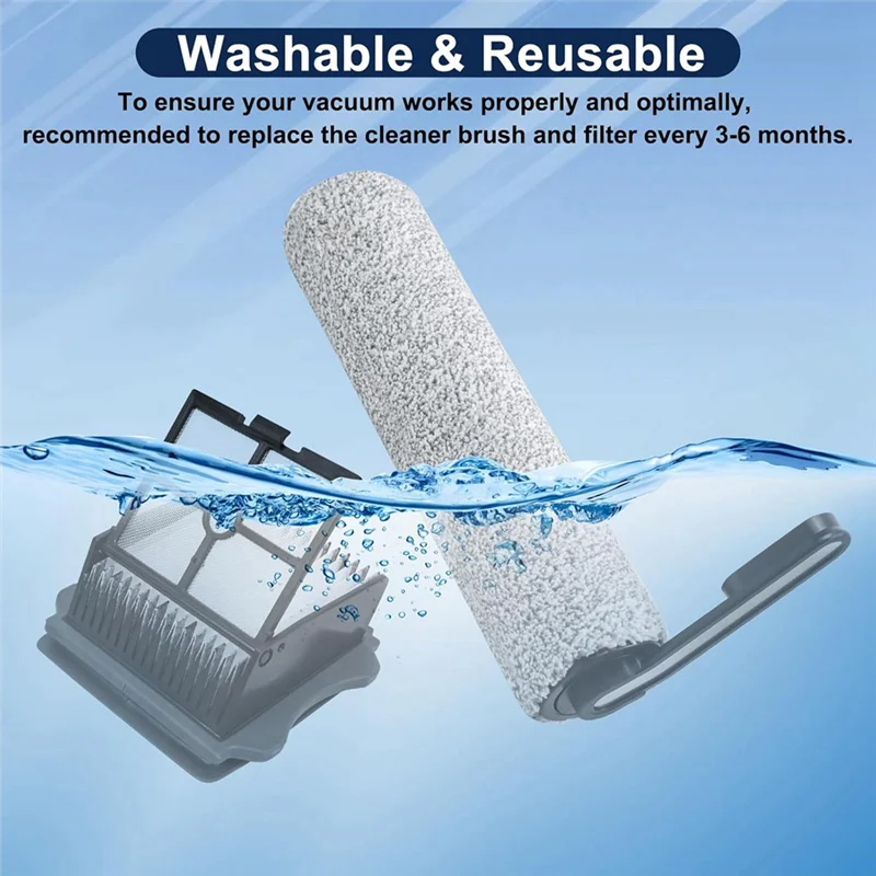 BAAN-HEPA filtre brosse rouleau ensemble pour Tineco Floor ONE S5 S5PRO S5PRO 2 IFLOOR 5 brise humide sec aspirateur pièces de rechange