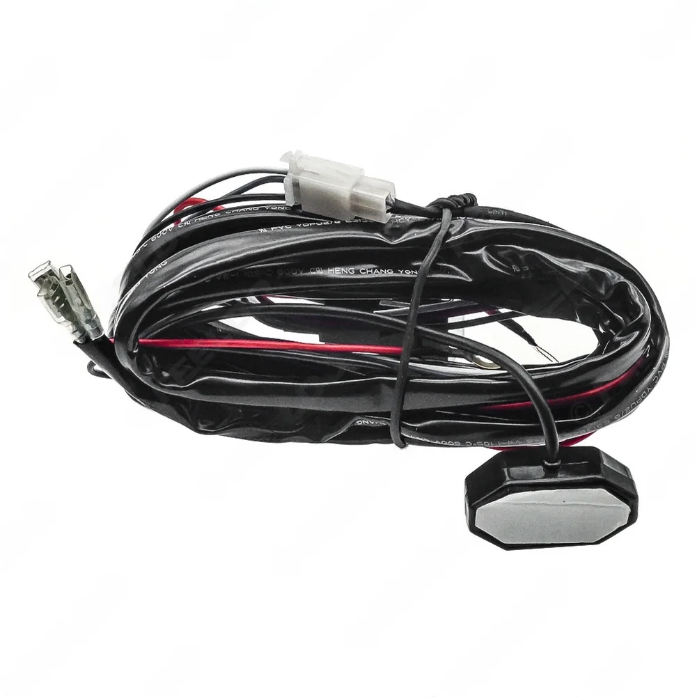 For Direct Fit LED Wiring Harness For Toggle Switch For 12V Vehicle Dual Color Lamp Connection Cable 480W