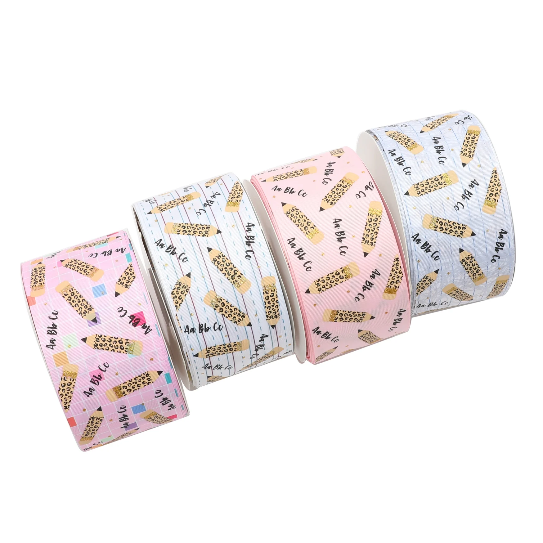 

HSDRibbon 75mm 3inch hsd-design custom coloured ribbon hologram Pattern on Grosgrain Ribbon