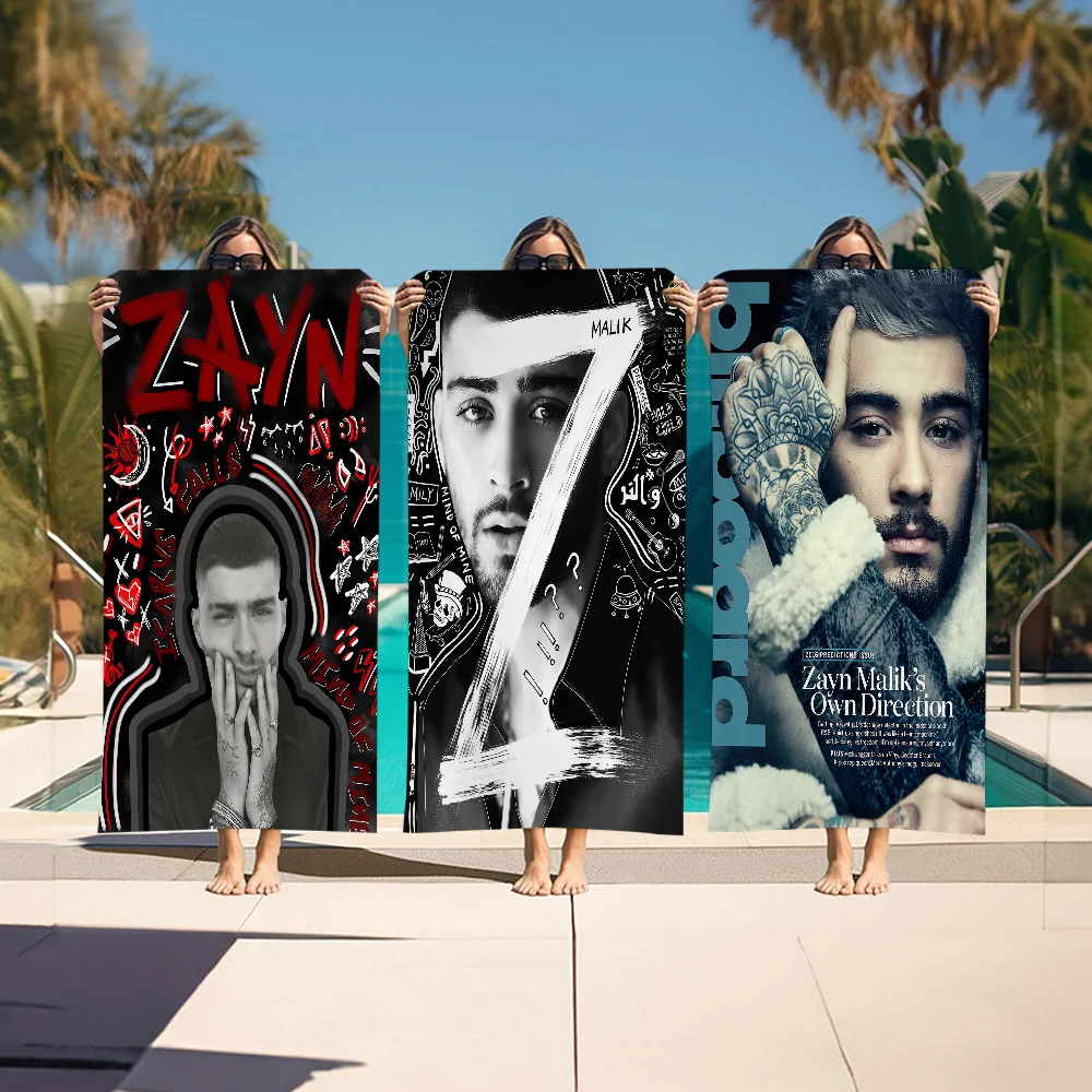 Singer Z-Zayn M-Malik Microfiber Beach Towel Absorbent Quick Dry Soft Yoga Swimming Resort Mountain Climbing Towel