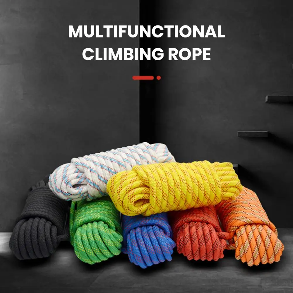 Climbing Rope High-quality Outdoor Rope High Strength Climbing Safety Rope for Outdoor Rescue Survival Equipment Wear Resistant