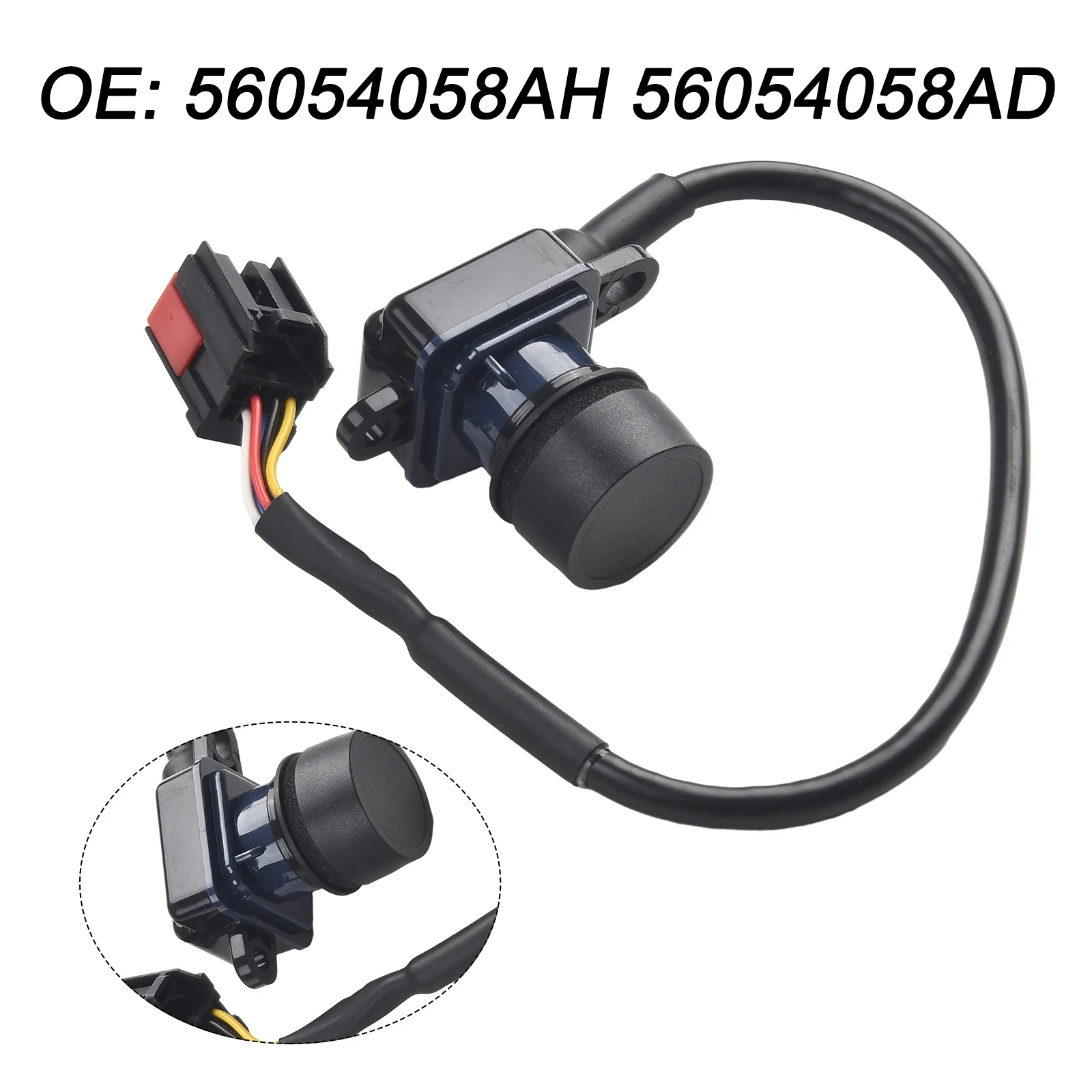 

Reversing Camera Backup Camera Replacement 1x 56054058AD 56054058AH Accessories Black Parking Reversing Camera