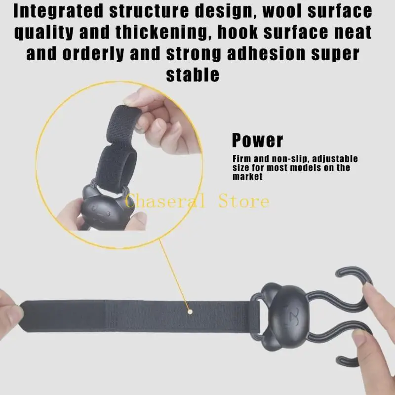 E7CE Multipurpose Strollers Hanger Clip for Shopping Bags Diapers Toy Organiser Rack Holder Hook for Travel and Daily Use