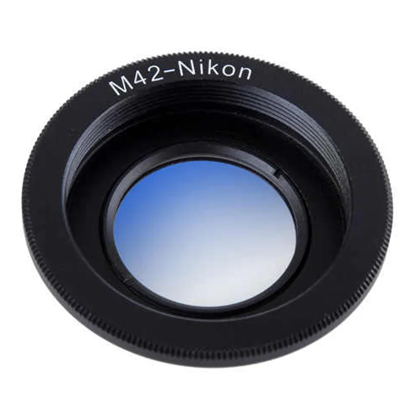 M42-Ai Adapter with Glass Focus Infinity For M42 Screw Lens to Nikon F Mount Camera SLR DSLR D90 D300s D3200 D7000 D7100